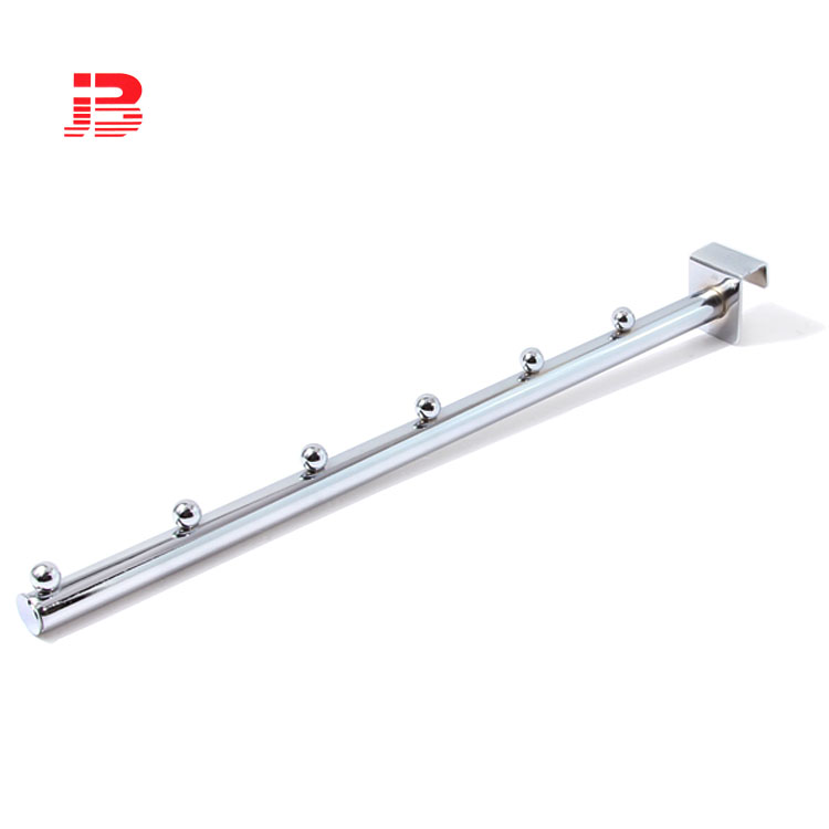 Chrome Circular Cross Bar Hanging Hook with Balls