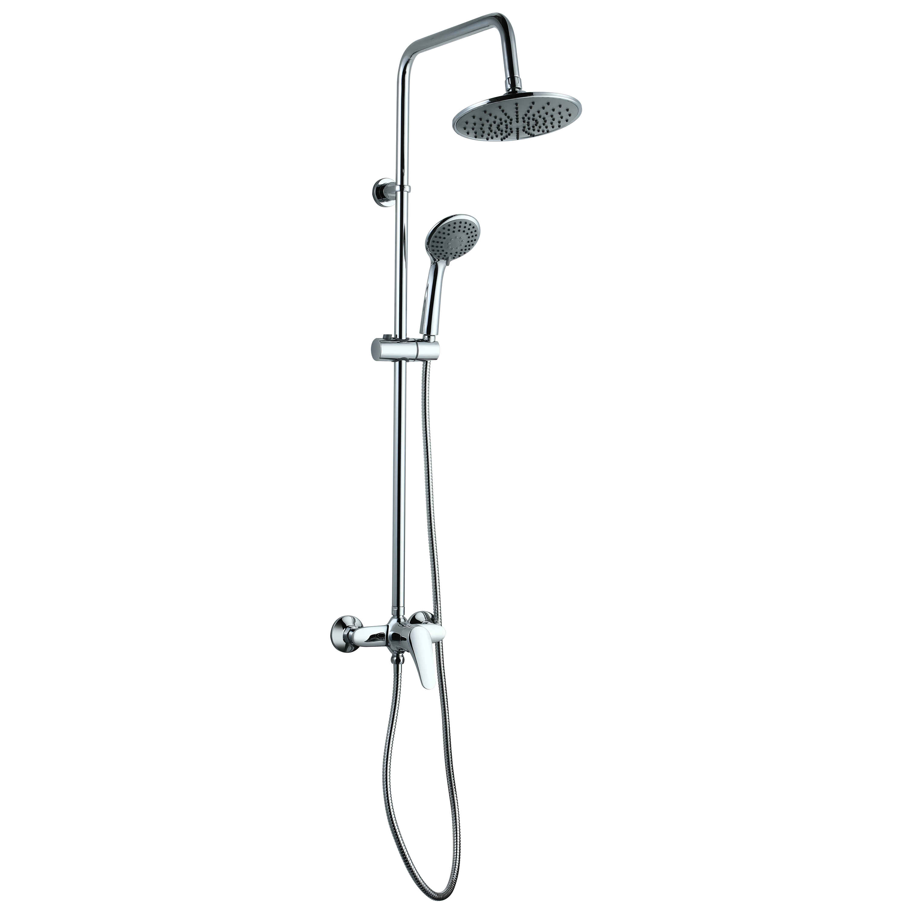 Thermostatic shower column