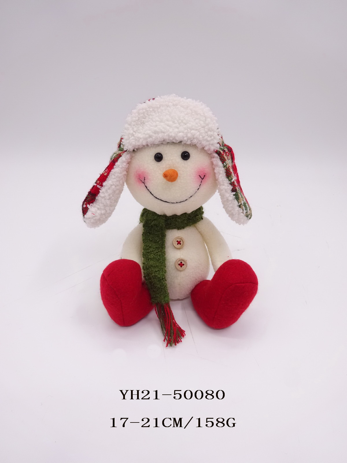 17/21CM Sitting Christmas Snowman