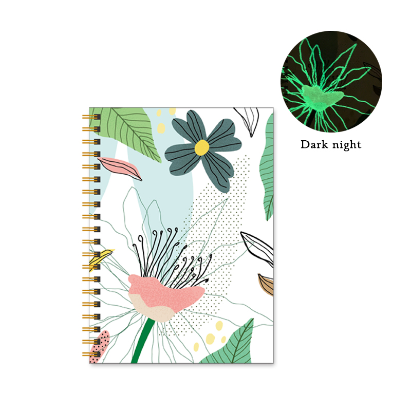 Luminous Spiral Notebook
