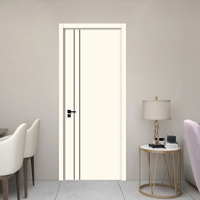 Yingkang Hot Sale Hotel Door Pvc Wpc Bathroom Plastic Door Modern Designer Door With Multiple Style