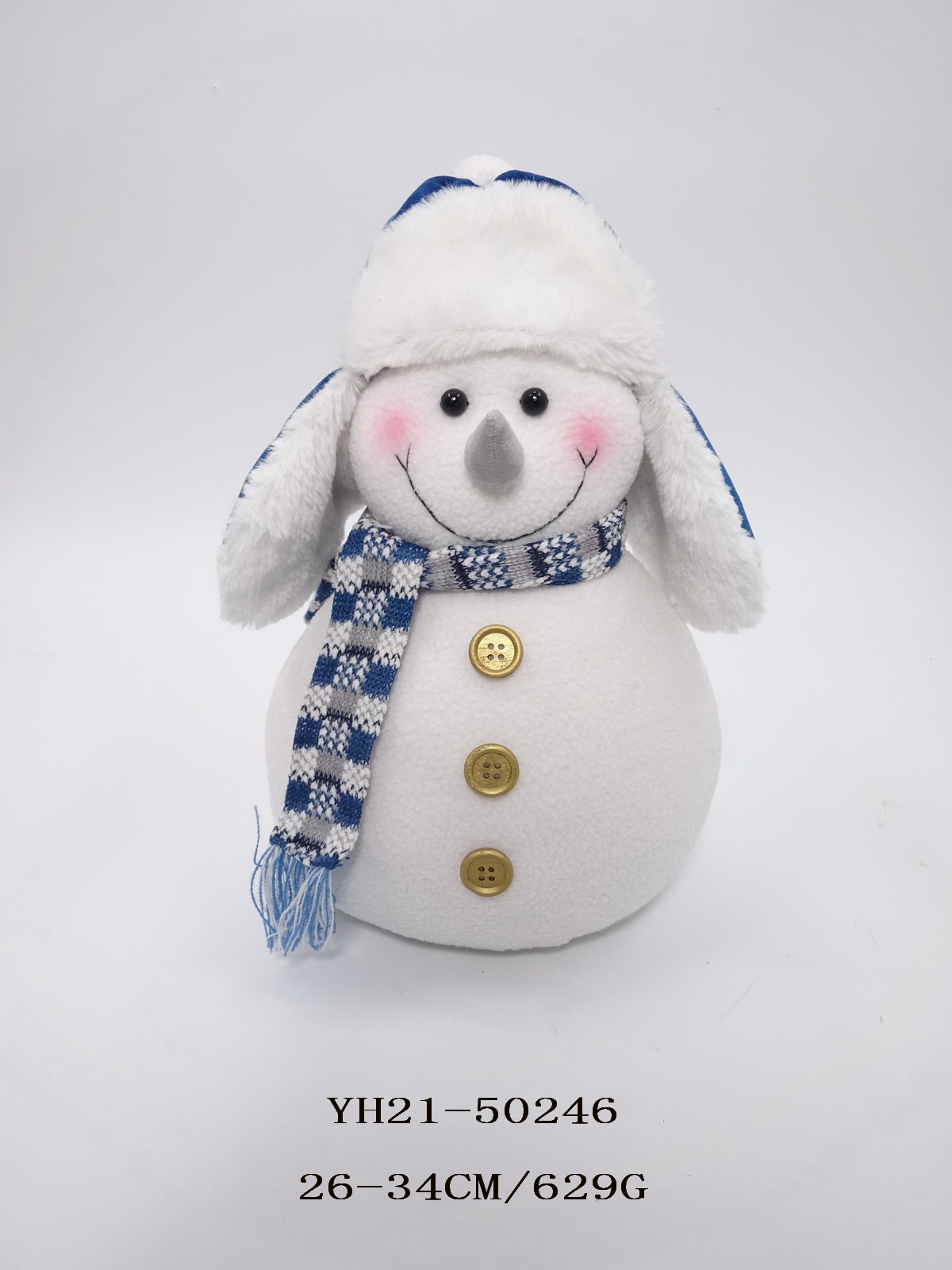 000000 Christmas Decoration:26/34CM Christmas Snowman Table Decor
