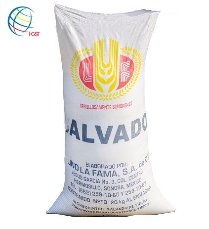 10kg china wholesale pp woven bag / sack / sacos for packing flour