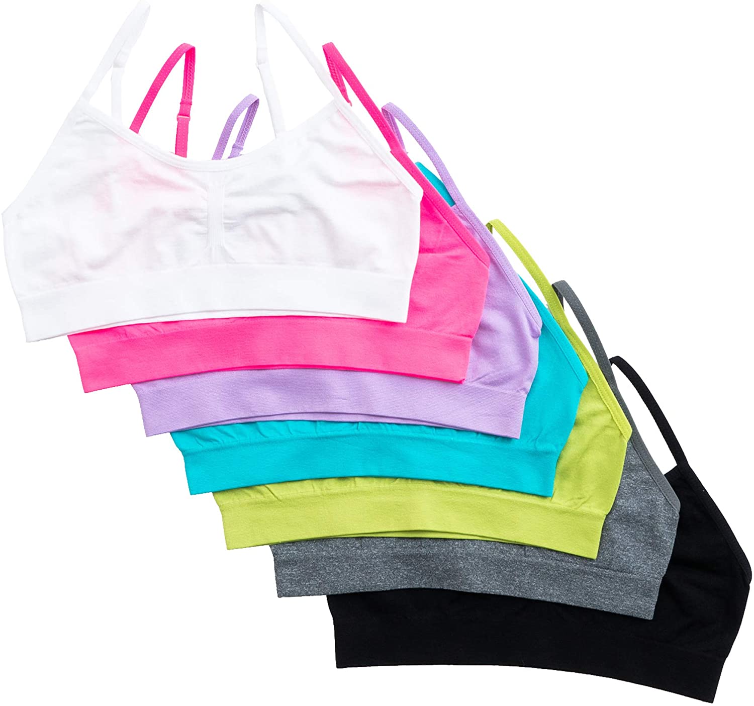 Seamless girl crop top