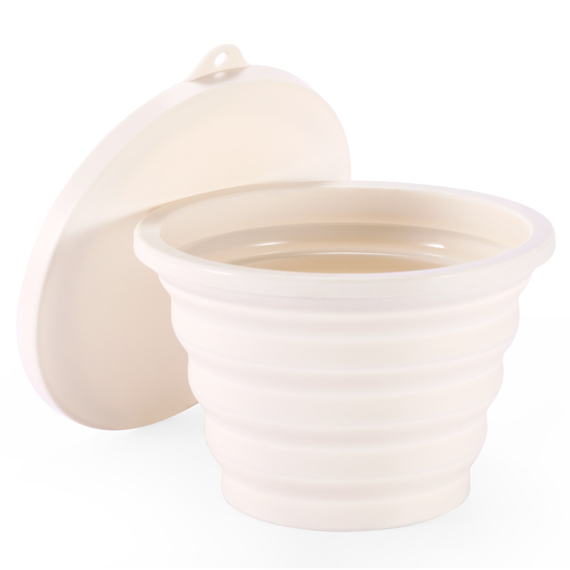 Silicone folding bowl