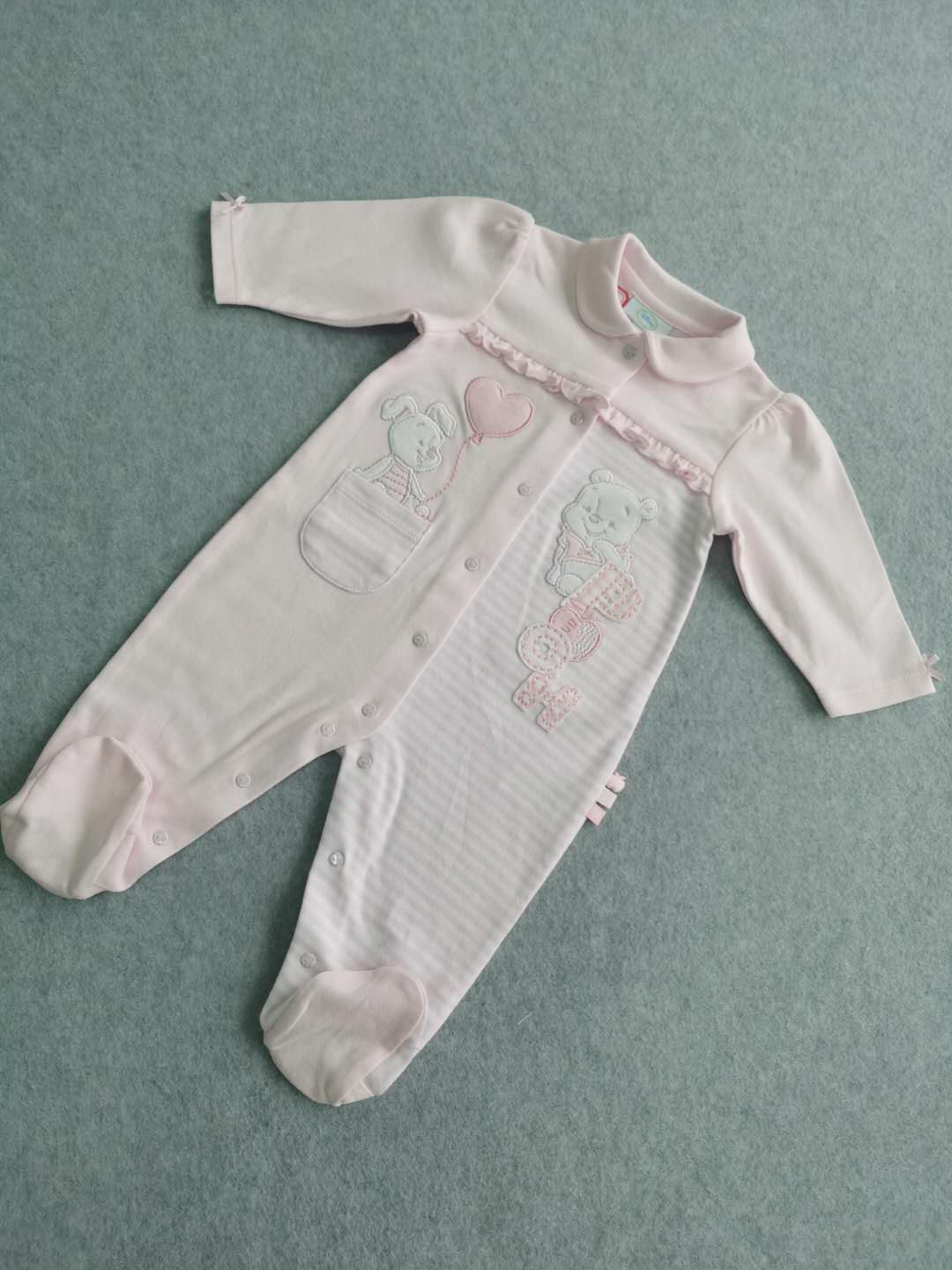 200g interlock baby romper