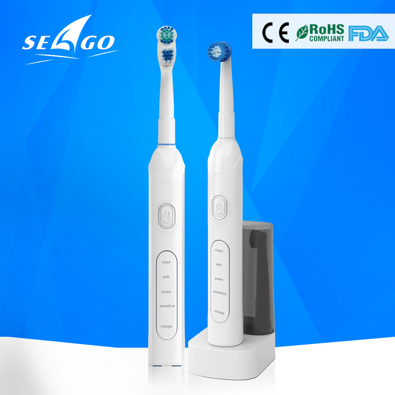 Rotating battery electric toothbrush