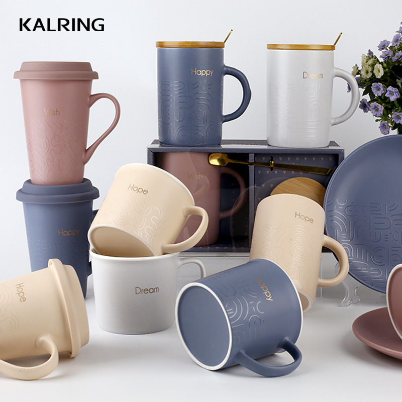 Ceramic tableware porcelain mug gift mug color glaze mug for wholesale