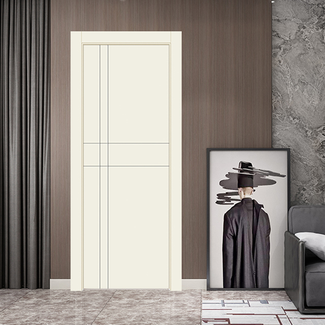 Yingkang Hot Sale House Door Wpc Pvc Plastic Door Room Door Panel With Multiple Style
