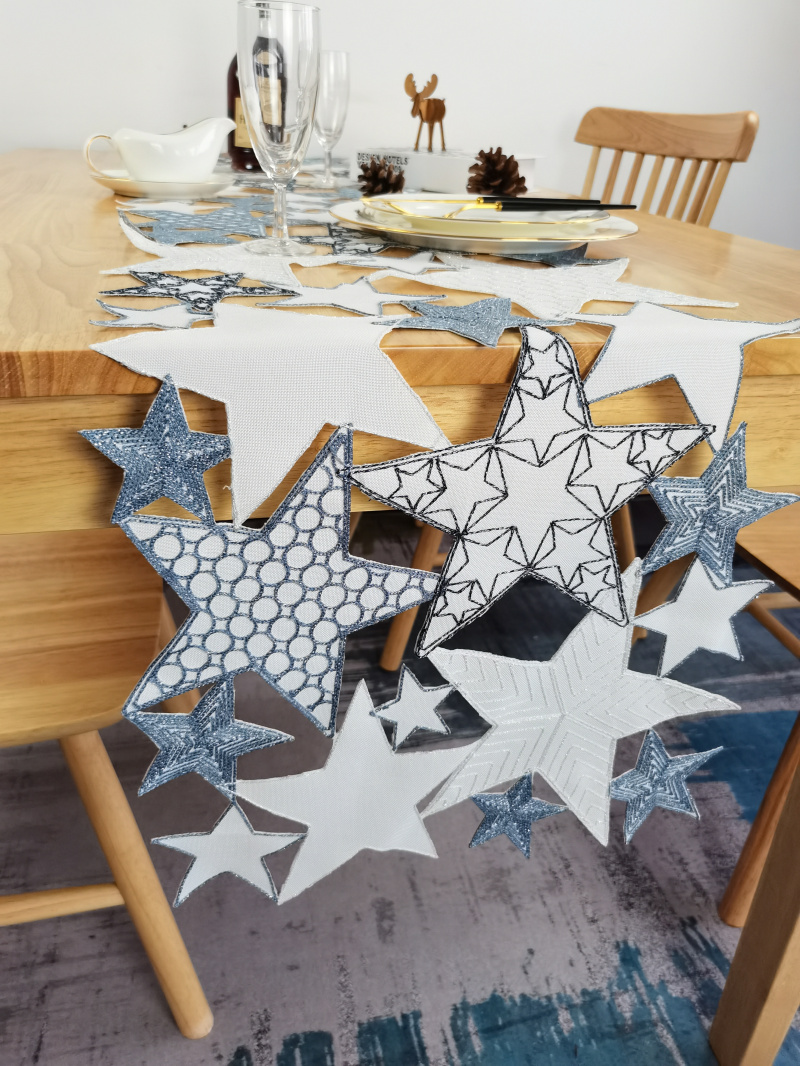 Embroidered Table Runner