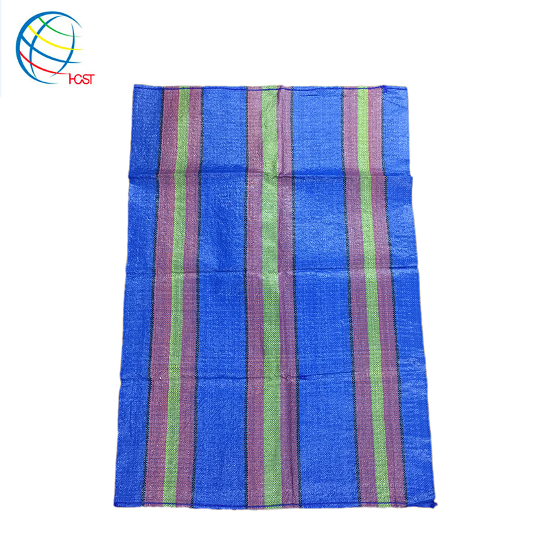 10kg 50kg big multicolor bag raffia bag pp bag exported to Peru