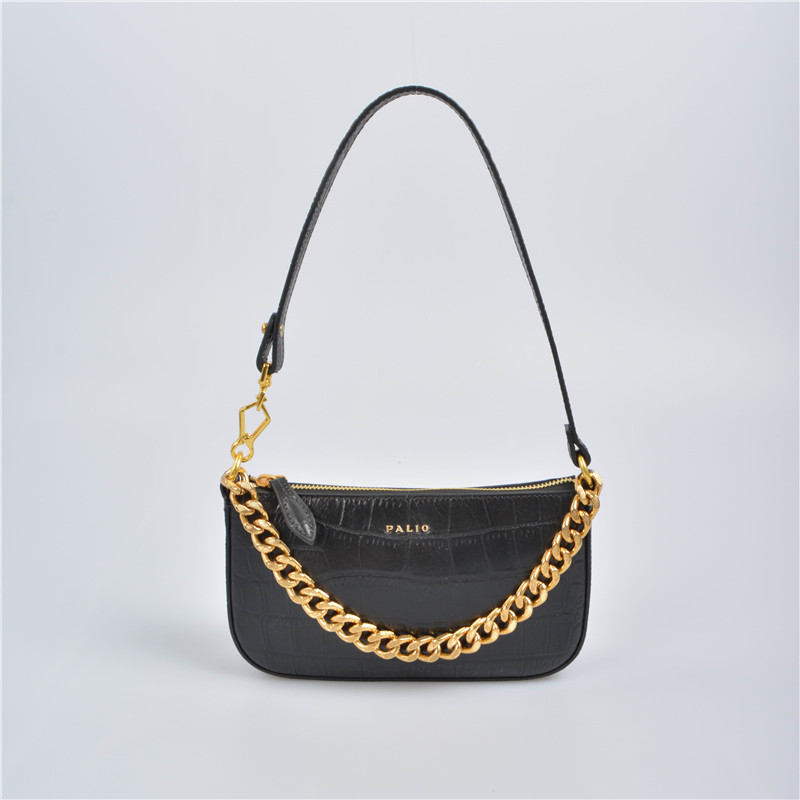 leather handbag/shoulder bag bag/chain bag