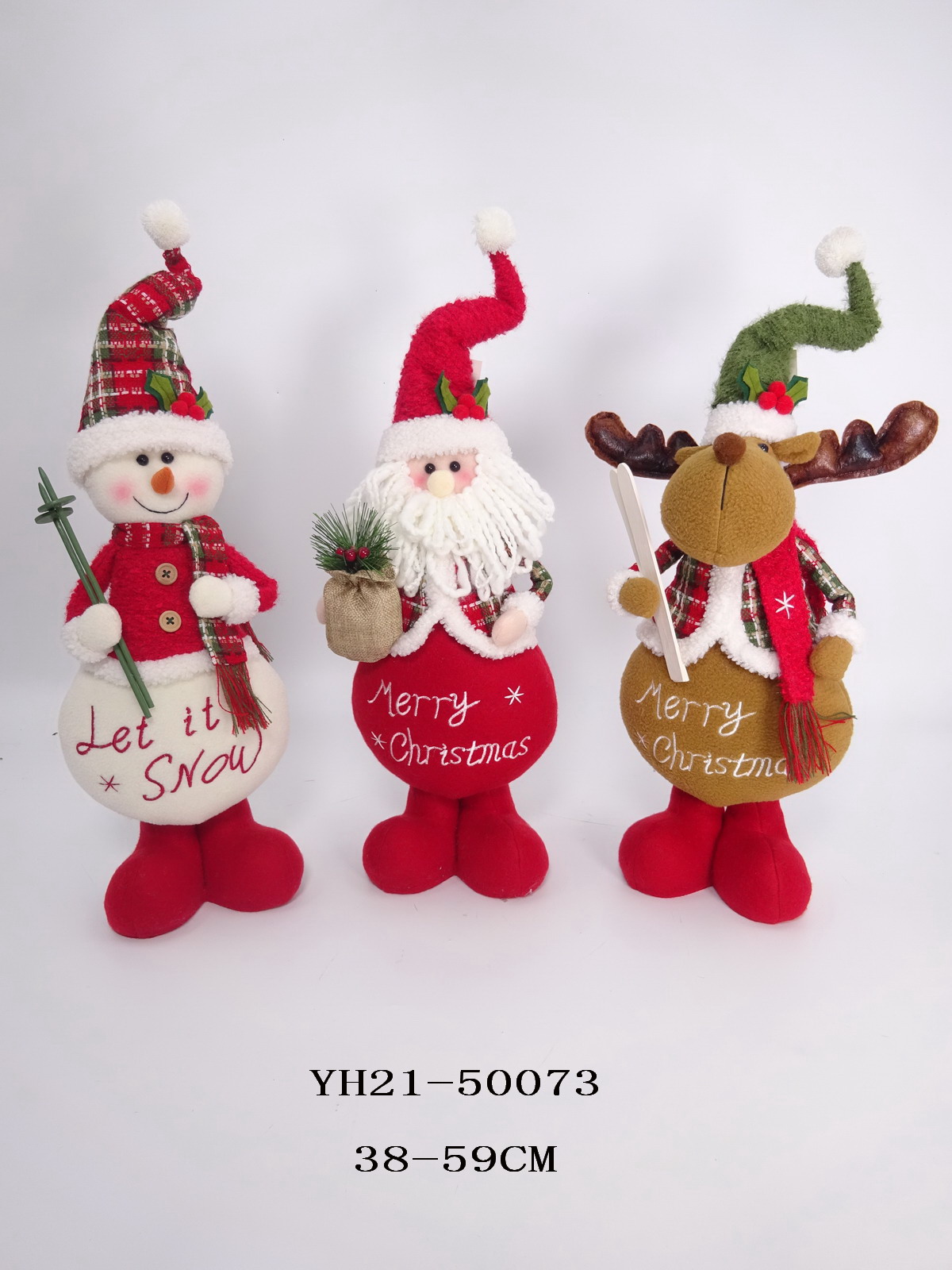 38/59CM Standing Christmas Santa/Snowman/Reindeer