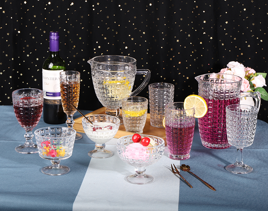 1350ML new arrival design glass juice jugs