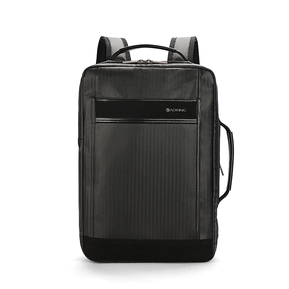 Aoking Business Large Capacity Dual USB Charging Male Travel Backpack