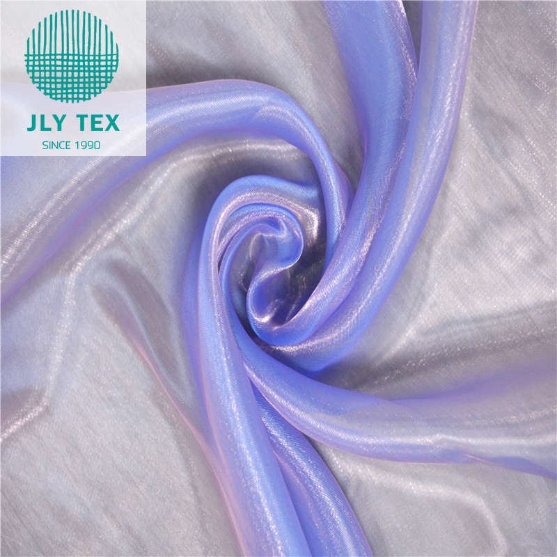 crystal purple organza