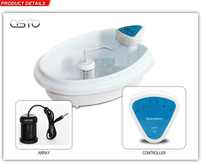 Foot Spa Massager Hydrosana Ionic Detox Foot Spa Machine Foot bath basin massager
