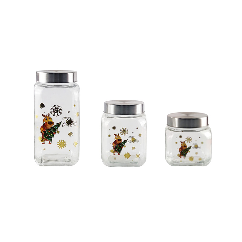 Glass mason jar