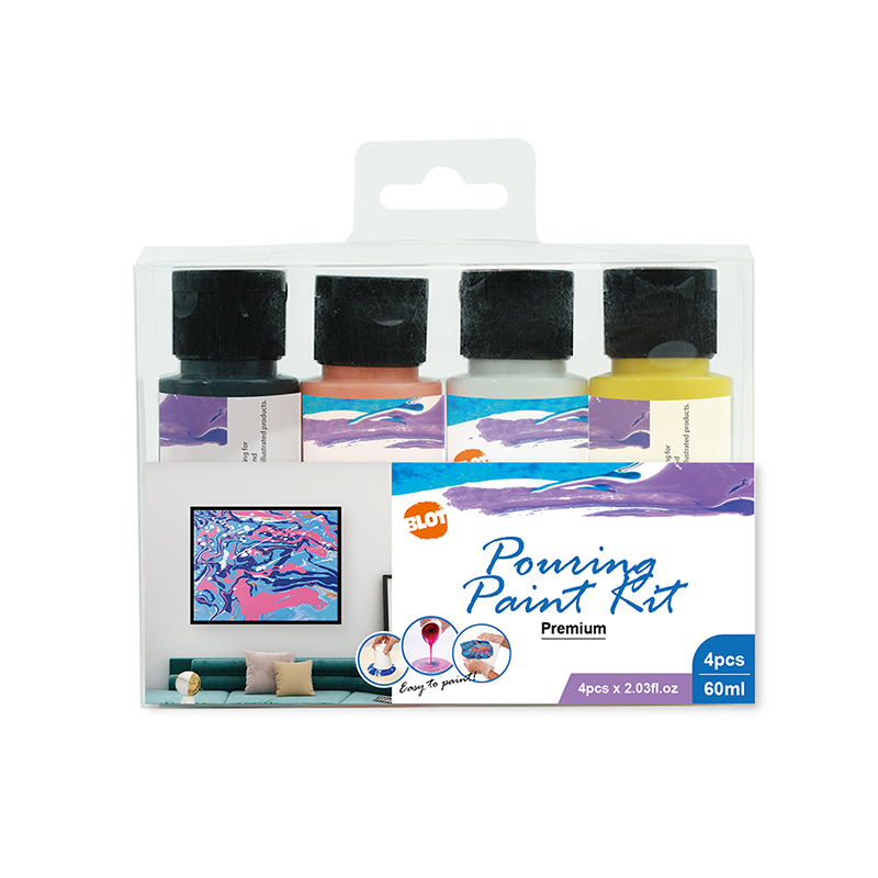 Pouring paint kit