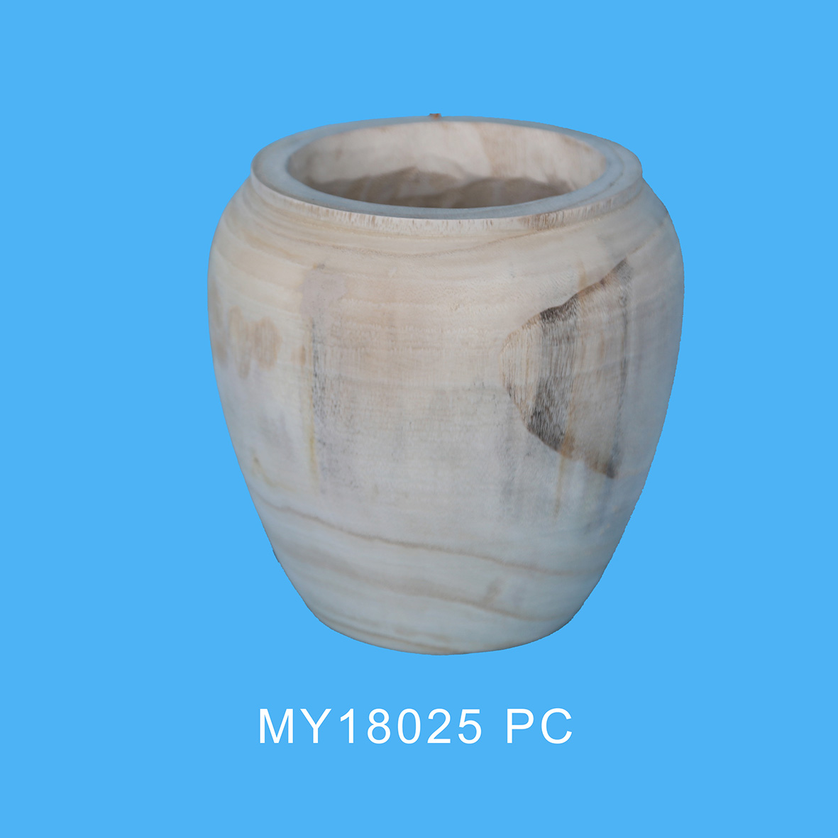 Wood pot