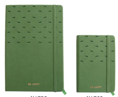 A5/A6 Ocean design PU Cover Notebook
