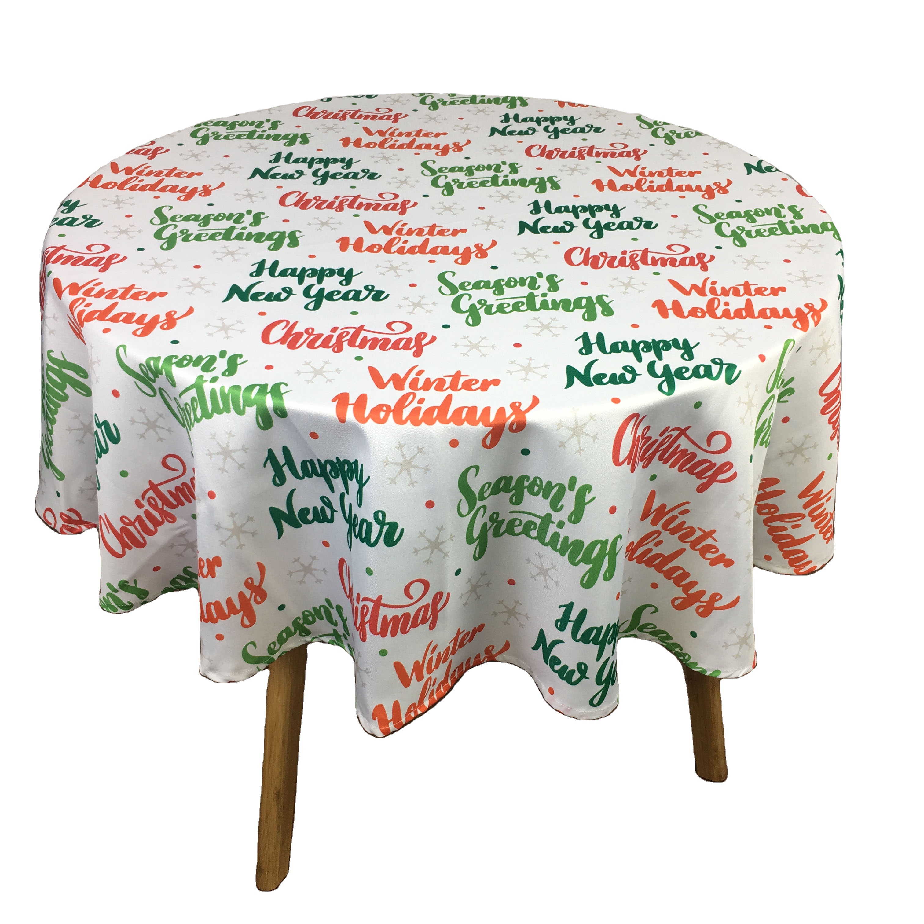 Polyester printed tablecloth