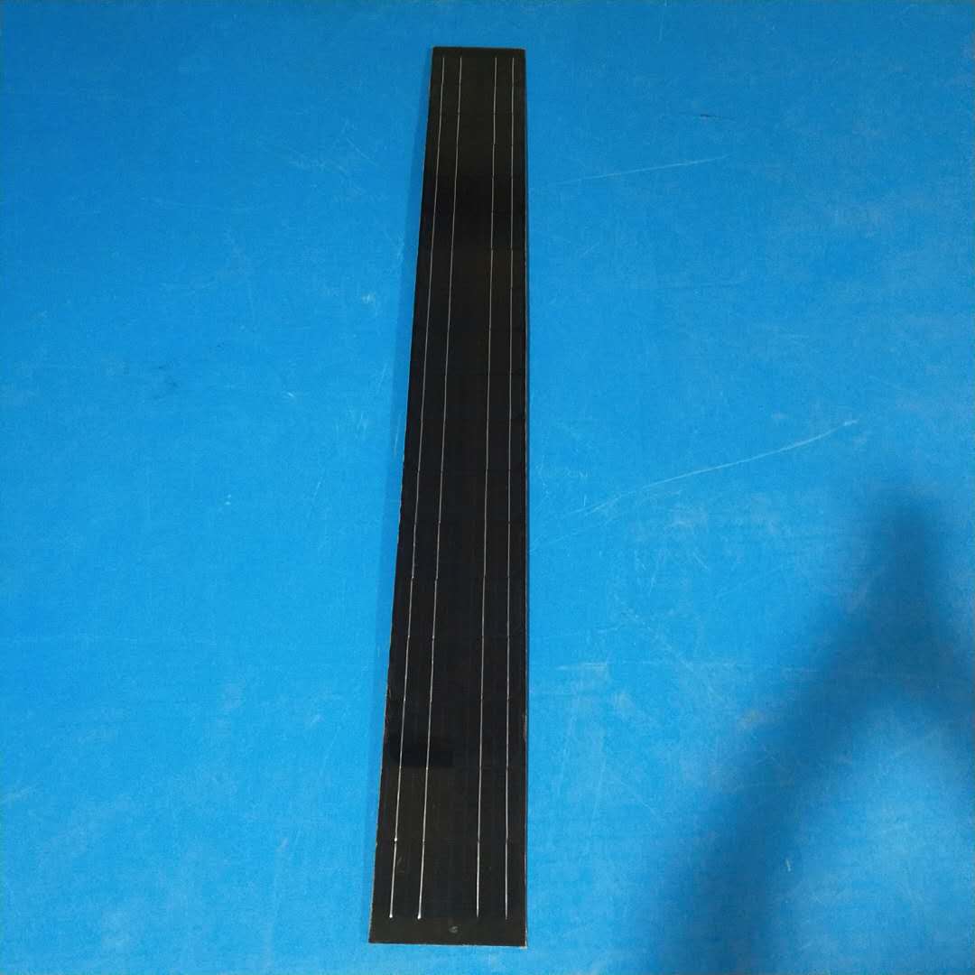 Borderless single crystal integrated 25W solar panel for square integrated street lamps