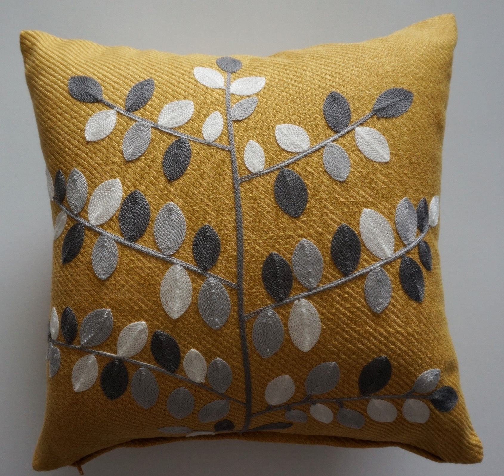 An Embroidered cushion (pillow)