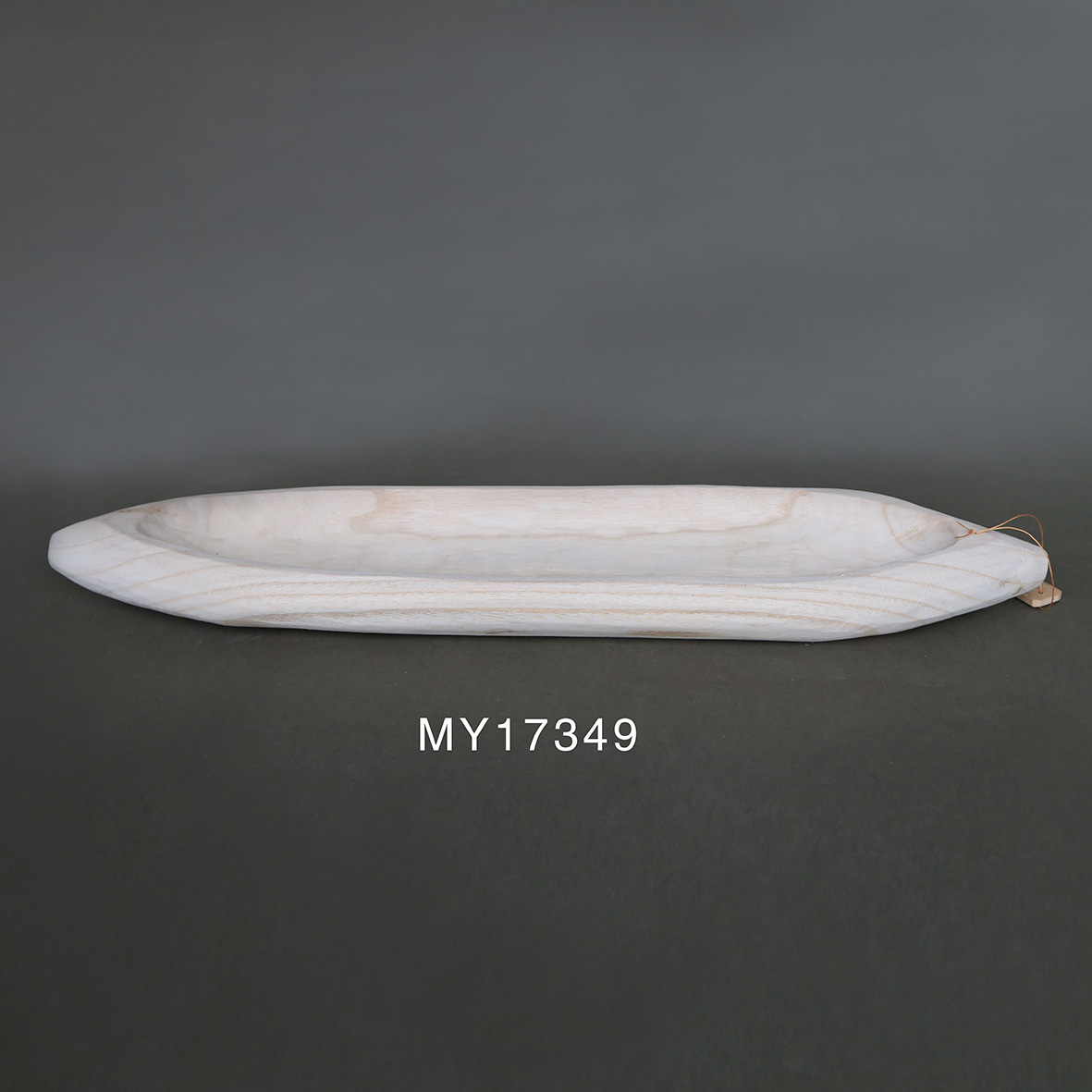 Wood leaf tray