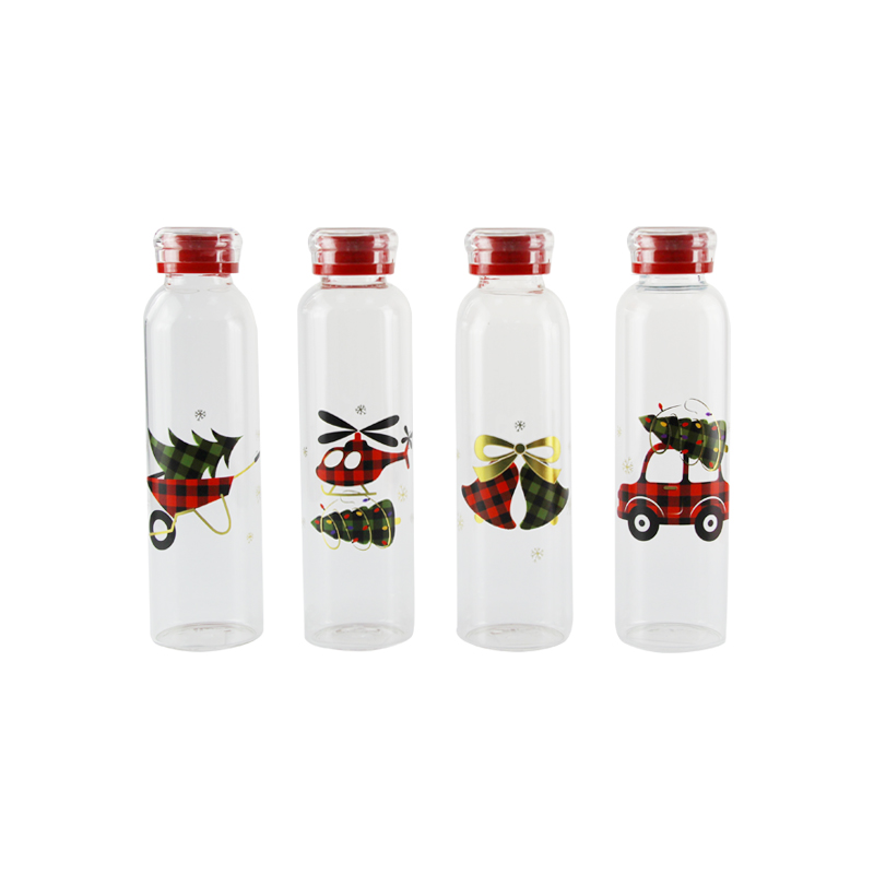 glass bottle