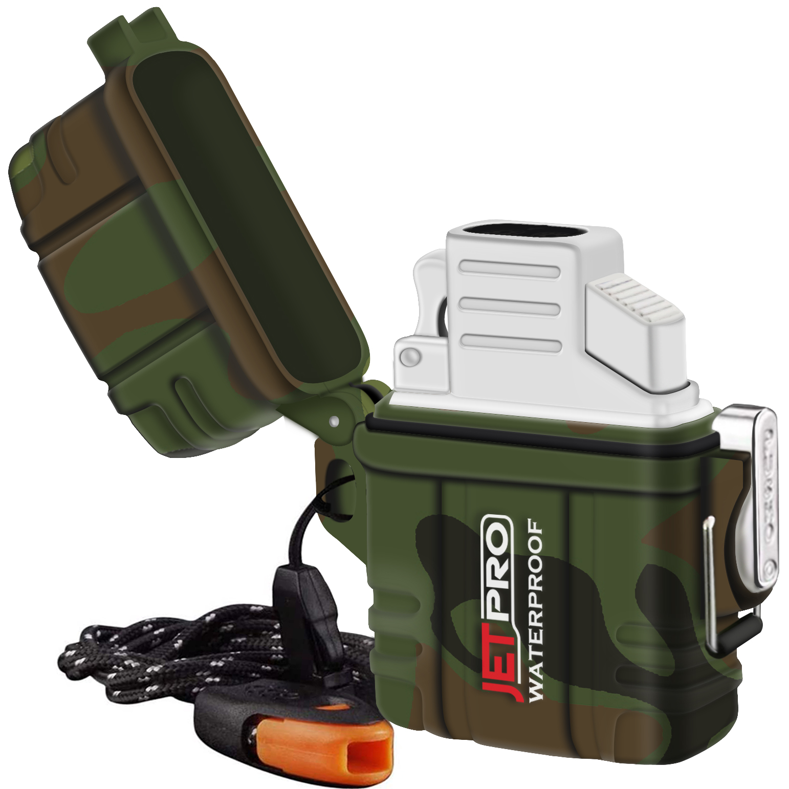 Waterproof turbo flame lighter