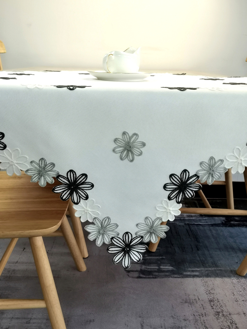 Christmas Embroidered Table cloth
