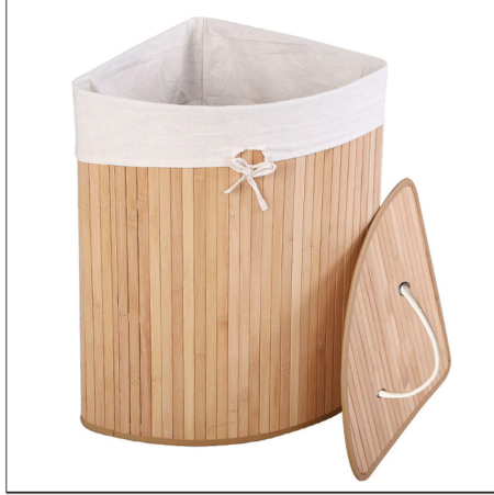 1.7nature corner bamboo basket