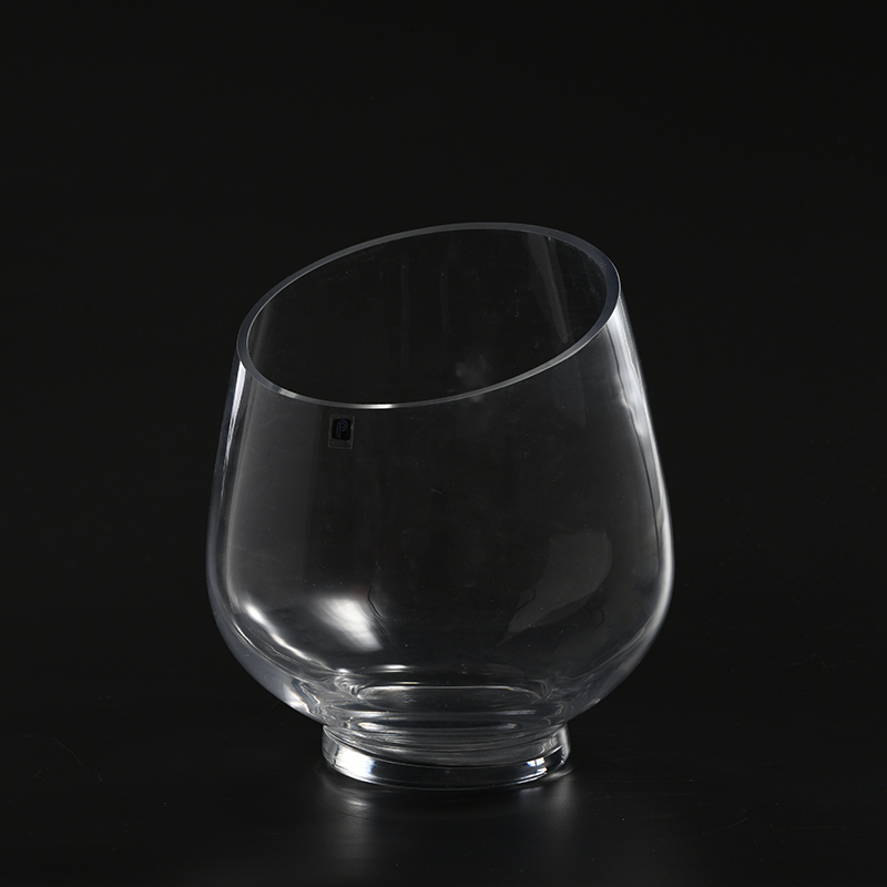 glass candlestick