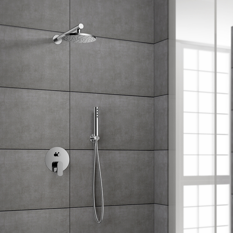 Concealed bath shower mixer