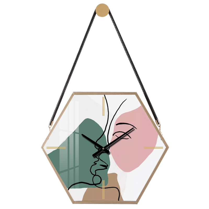 020 Iron Wall Clock Zll2018