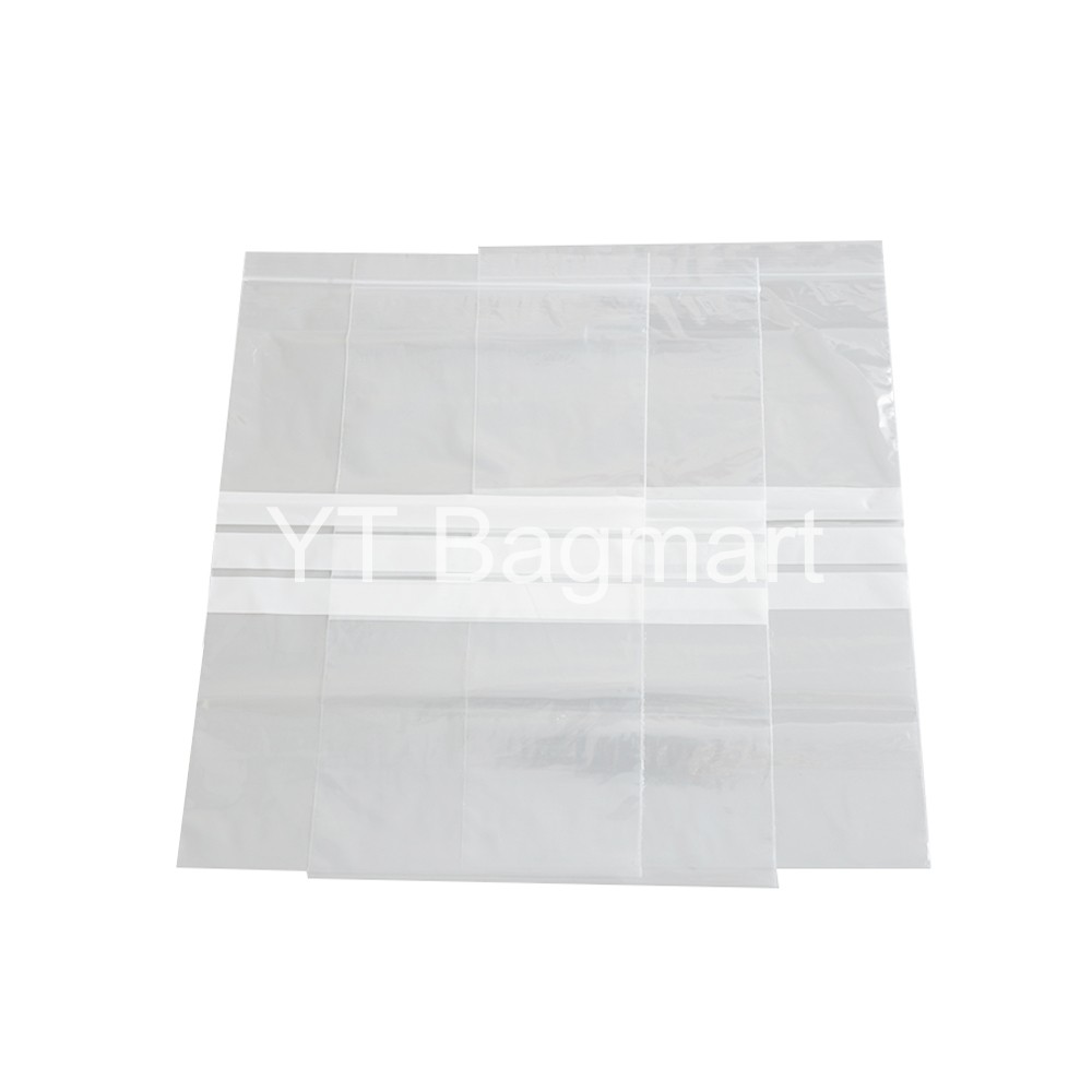 LDPE zipper bag bulk packaging