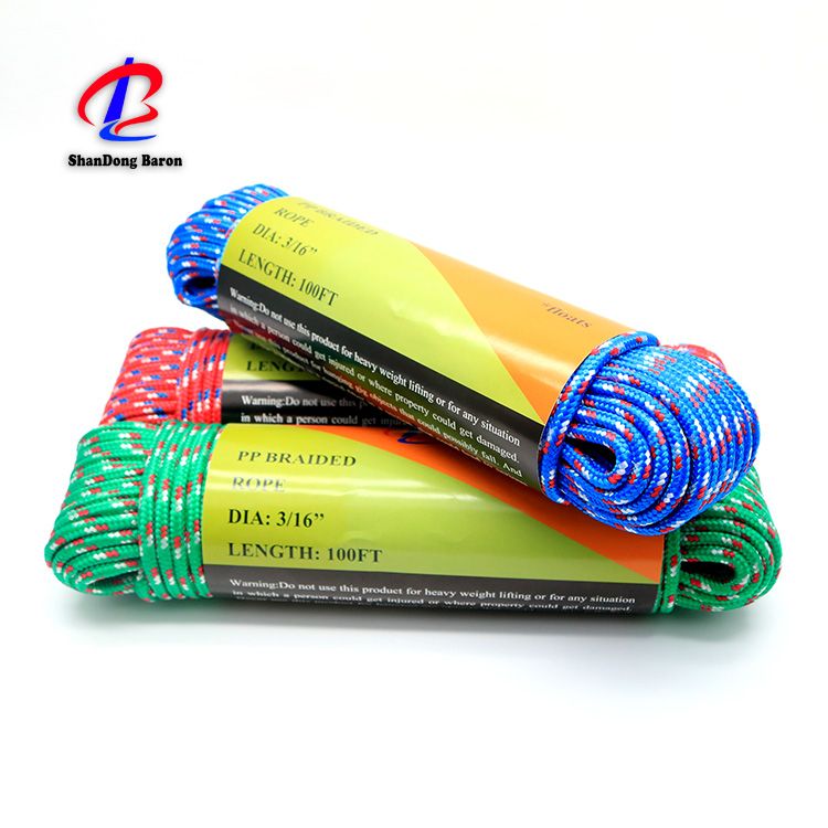PP Diamond braided rope in hank(hold)