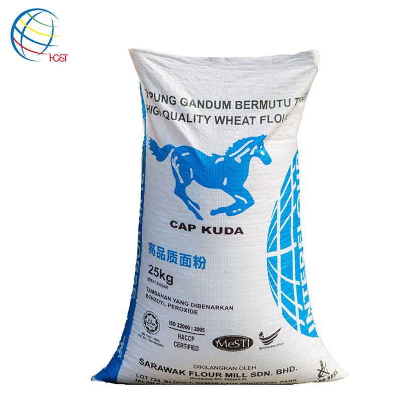 100kg 50kg Animal feed packing plastic woven polypropylene sack bags