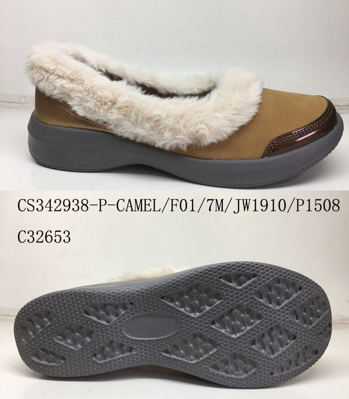 upper:PU+textile lining:textile outsole:EVA