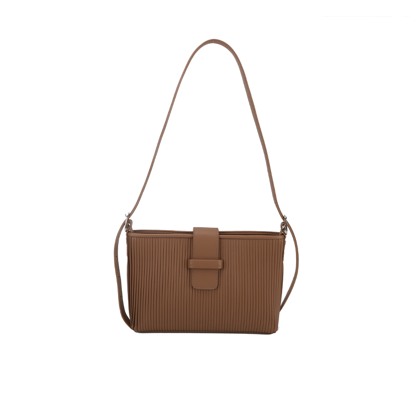 0000000001genuine leather bags crossbody shoulder fashion pleating bags casual and light leather handbags new design handbags leather wallets