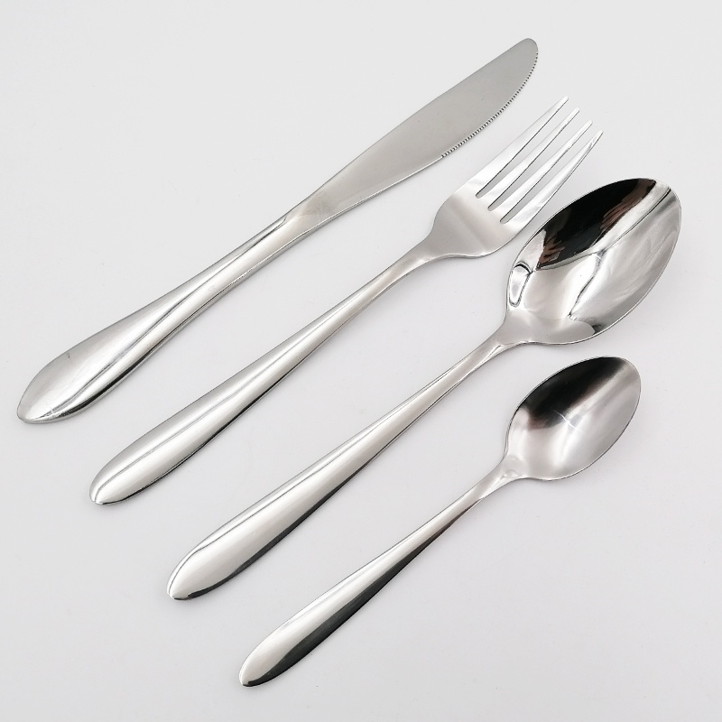 Hot-sale style hand polish stainless steel flatware