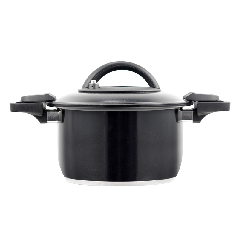 Stainless steel low pressure cooker