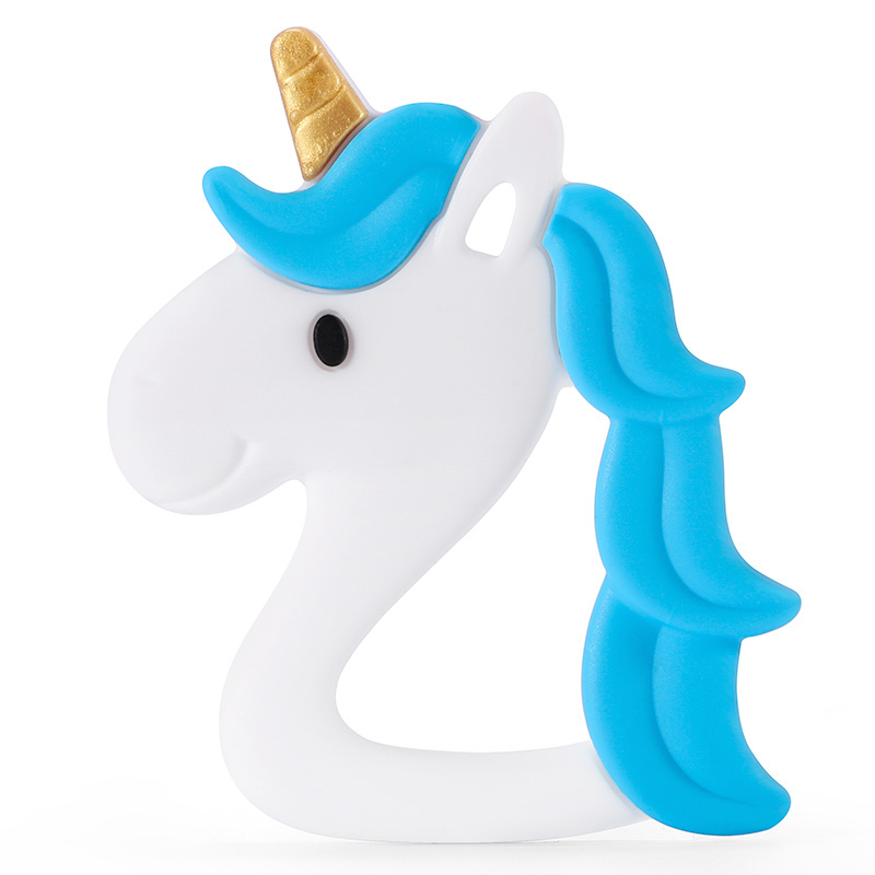 Silicone Star Unicorn Teether