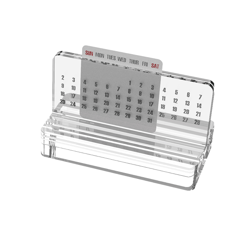 Transparent perpetual calendar