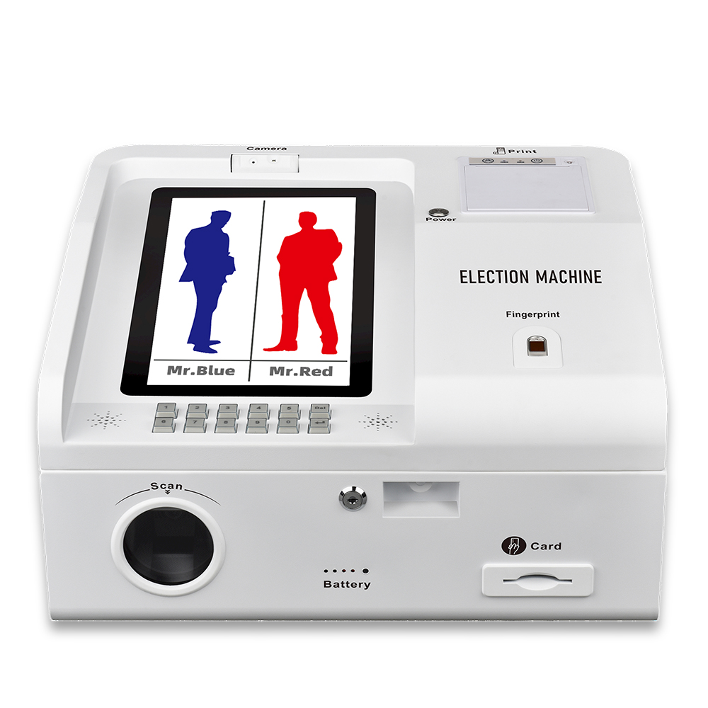 Election Machine for Voting System Poll Vote EVM Terminal Machines with Biometric Verification Elect Ballots ZQ-EM11