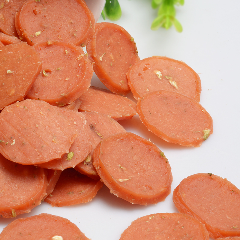 Pet Products food snack pet treats Tasty omelet Chicken & Broccoli Circular Chips