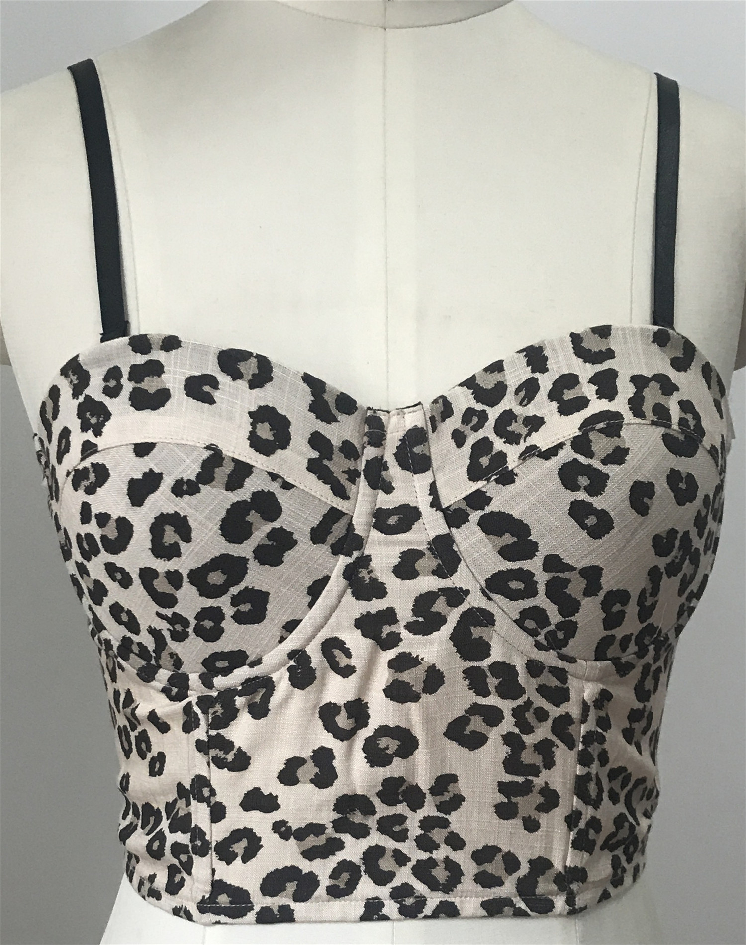 Ladies' Leopard Printed Corset