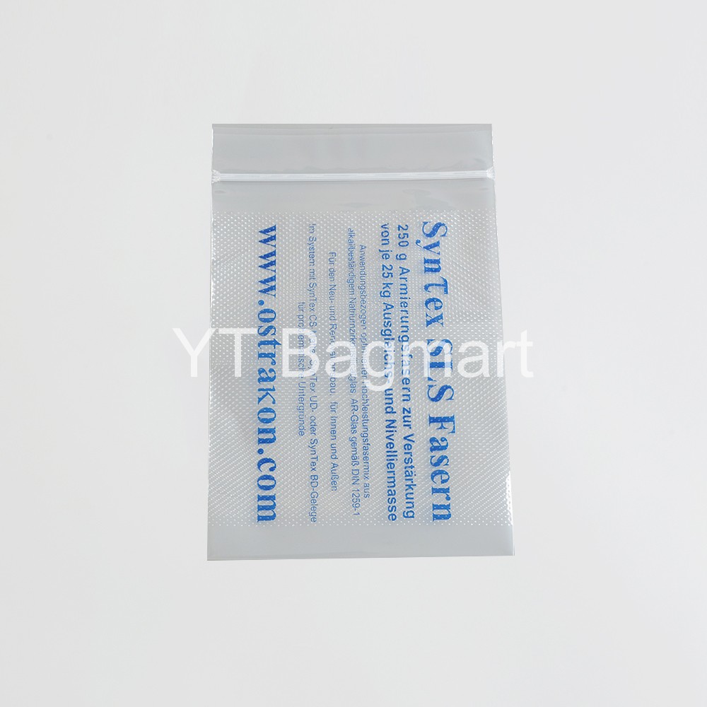 1OEM LDPE zipper bag bulk packaging