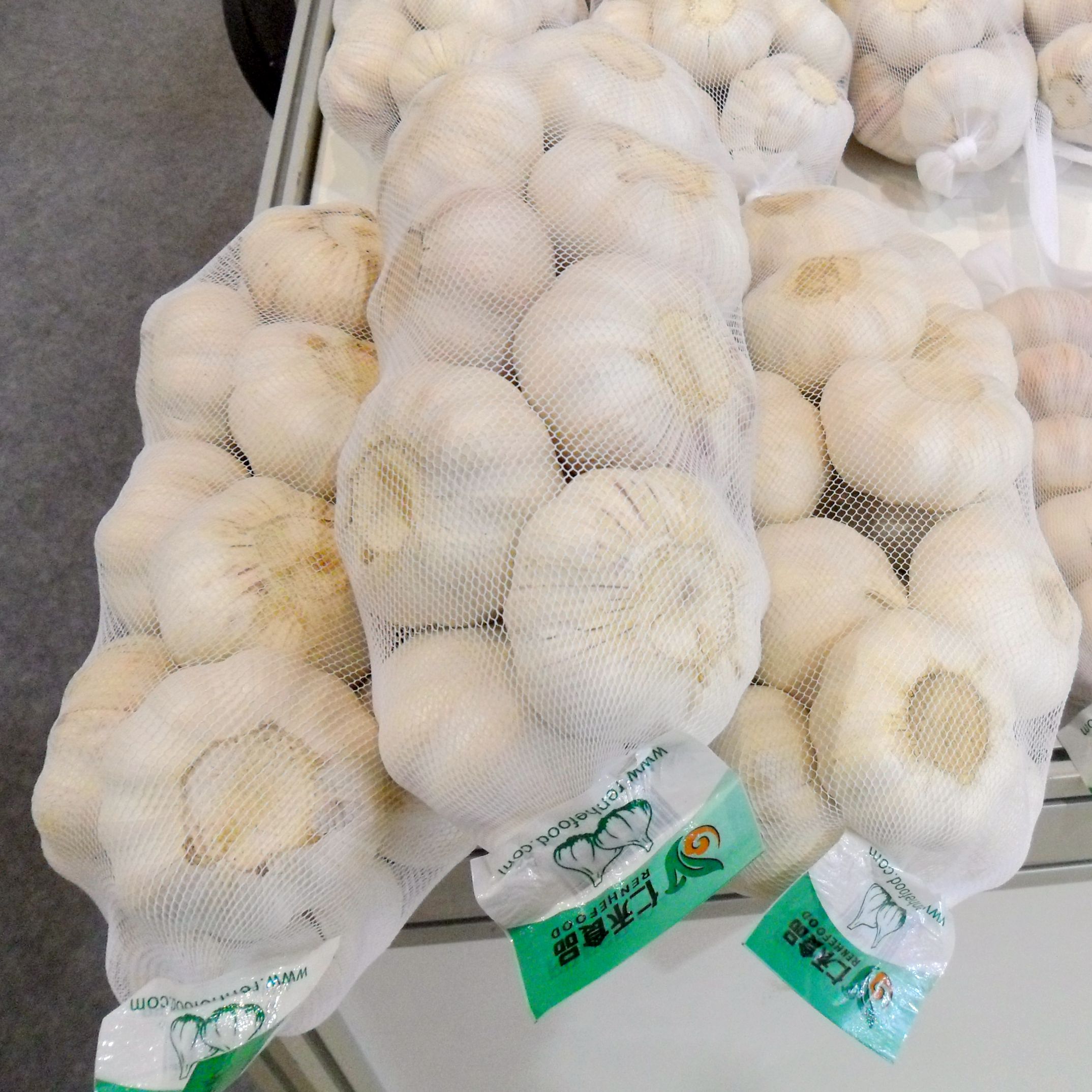 Shandong Pure White Fresh Garlic